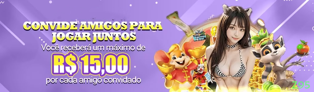 Imagem promocional da z95 mostrando a plataforma e suas vantagens
